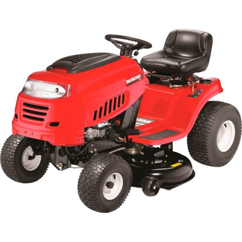 Yard Machines 42-in Riding Lawn Mower with 15.5 HP 500cc Briggs & Stratton Gas Powered Engine